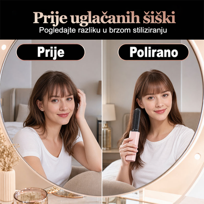 🔥🔥Vitalisys® Prijenosni češalj za oblikovanje šiški 💕 Vaša tajna za savršene šiške kao iz salona – Bilo gdje, Bilo kada 🌟