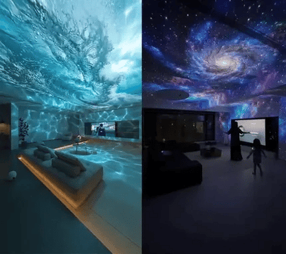 30% OFF! 🎁 PKNEW® NEXT-GEN SMART PROJECTION HD Smart Dynamic 5D Holographic Night Light Projector
