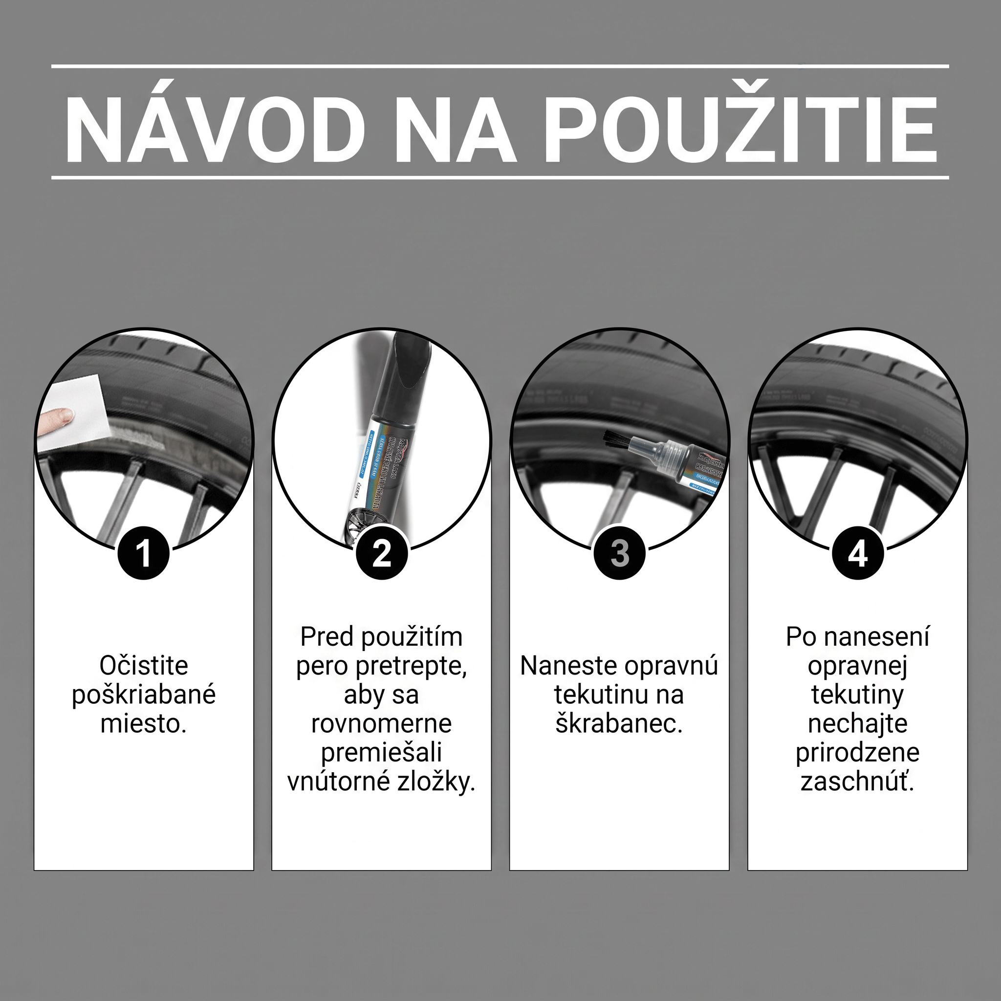 🔥 2026 HORÚCA AKCIA 🥳 💞 50K+ PREDANÝCH! 🛠️ 🚗 50% ZĽAVA! PKNEW® Magické pero na opravu škrabancov na aute – Opravte škrabancové ráfiky za pár minút. Trvalé zloženie bez kvapkania. Vrátane bezfarebného laku. ✨ 🔧
