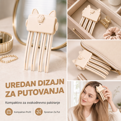 🎉 Više od 48 tisuća prodanih 💇 Bežična grijana kopča za volumen korijena, prijenosni alat za oblikovanje kose u pokretu za tanku i beživotnu kosu