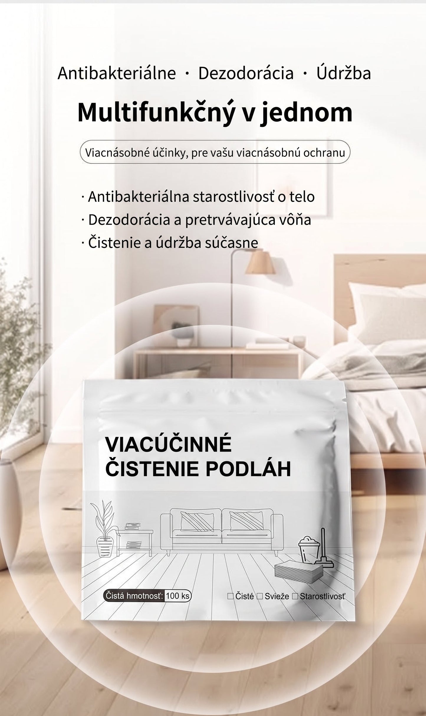 🔥🔥PKNEW® Tablety na čistenie podláh, viacúčelový čistič na drevené, laminátové a dlaždicové podlahy a steny karavanov, antibakteriálny, deodoračný, na údržbu