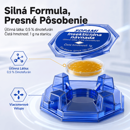 PKNEW® 🪳 Inteligentná nástrahová stanica proti švábom s reťazovým účinkom 🛡️ – zasiahne aj skryté ohniská, pomáha zlikvidovať celú kolóniu a chráni domácnosť až 2 roky 💎