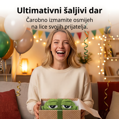 🔥 Zadnji dan – 49% popusta 🎁 2026 3D maska za spavanje u obliku žabe 🐸 Mekana i udobna
