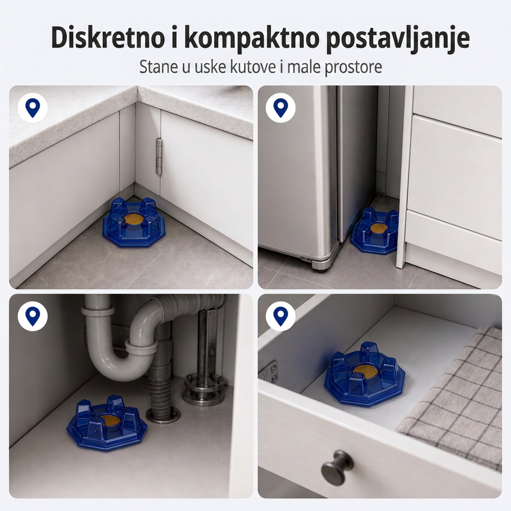 PKNEW® Pametna stanica s mamcem protiv žohara s lančanim učinkom 🛡️ – dopire i do skrivenih žarišta, pomaže eliminirati cijelu koloniju i štiti kućanstvo do 2 godine 💎