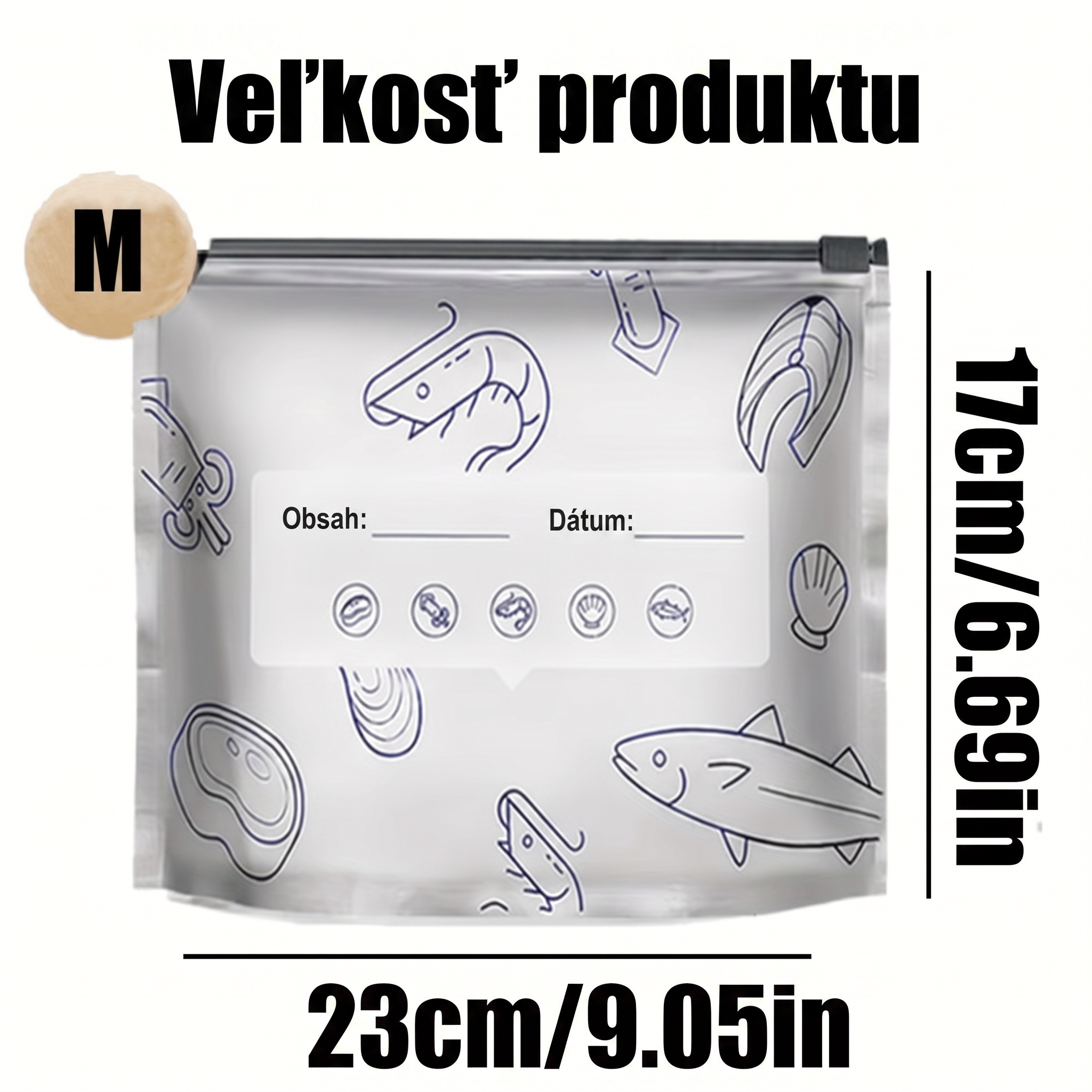 LIMITOVANÁ AKCIA: 70% ZĽAVA! 🍗 🥦 Opakovane použiteľné uzatvárateľné vrecká z hliníkovej fólie 💎