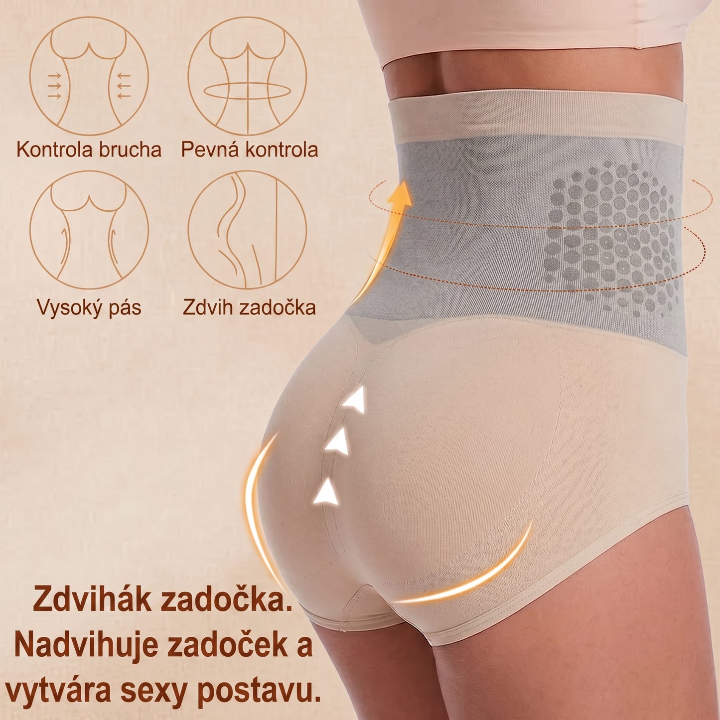 🔥🔥BLUESHOT® Stahovacie nohavičky s vysokým pásom a kontrolou bruška