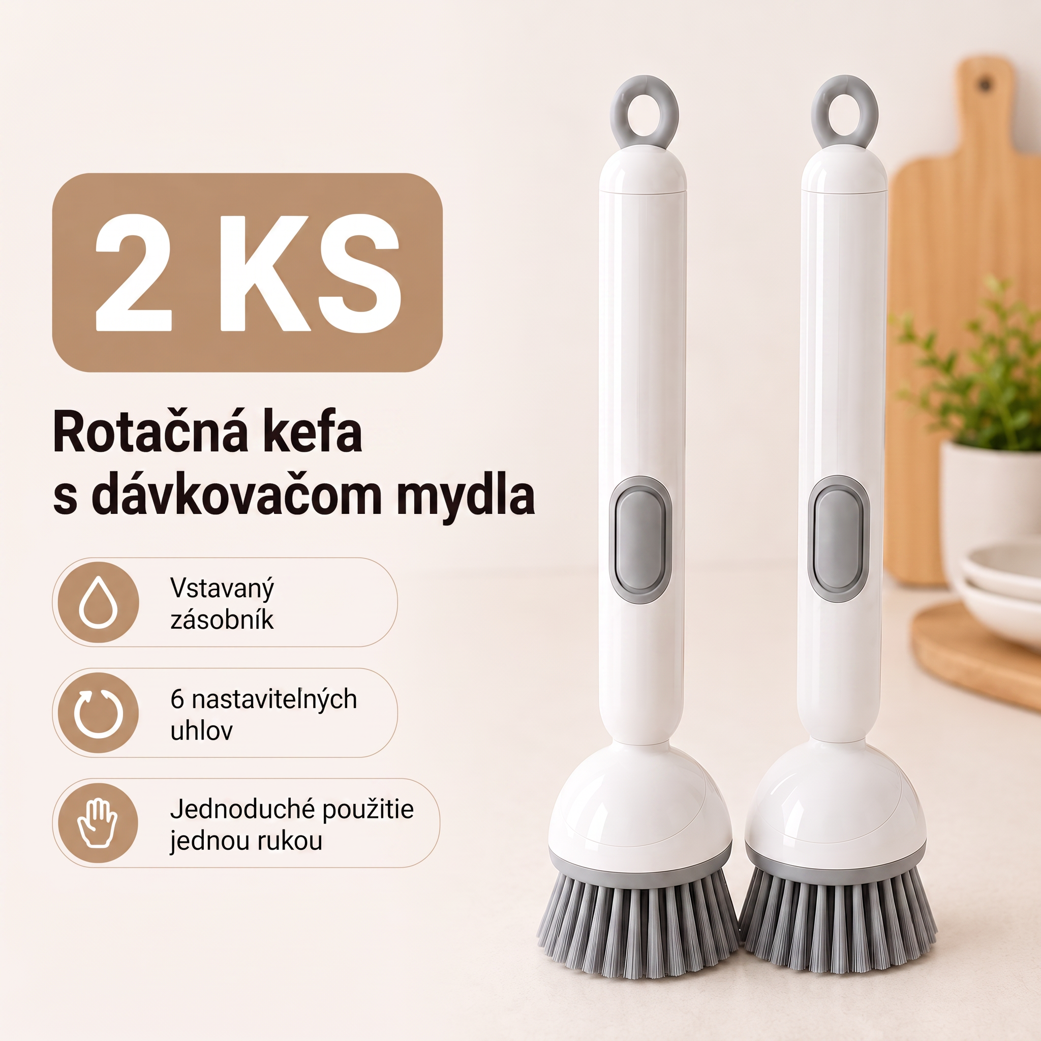 ⭐ 2 KS Obľúbená voľba – jeden do kuchyne jeden ako náhradný