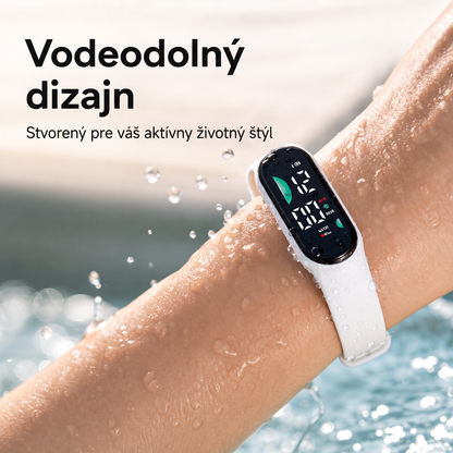 PKNEW® Inteligentný ultrazvukový náramok proti komárom – 3 inteligentné režimy, digitálny displej a výdrž až 7 dní na jedno nabitie ⚡ Pre záhradu, cestovanie, kempovanie aj pohodové letné večery 🌿