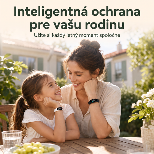 PKNEW® Inteligentný ultrazvukový náramok proti komárom – 3 inteligentné režimy, digitálny displej a výdrž až 7 dní na jedno nabitie ⚡ Pre záhradu, cestovanie, kempovanie aj pohodové letné večery 🌿