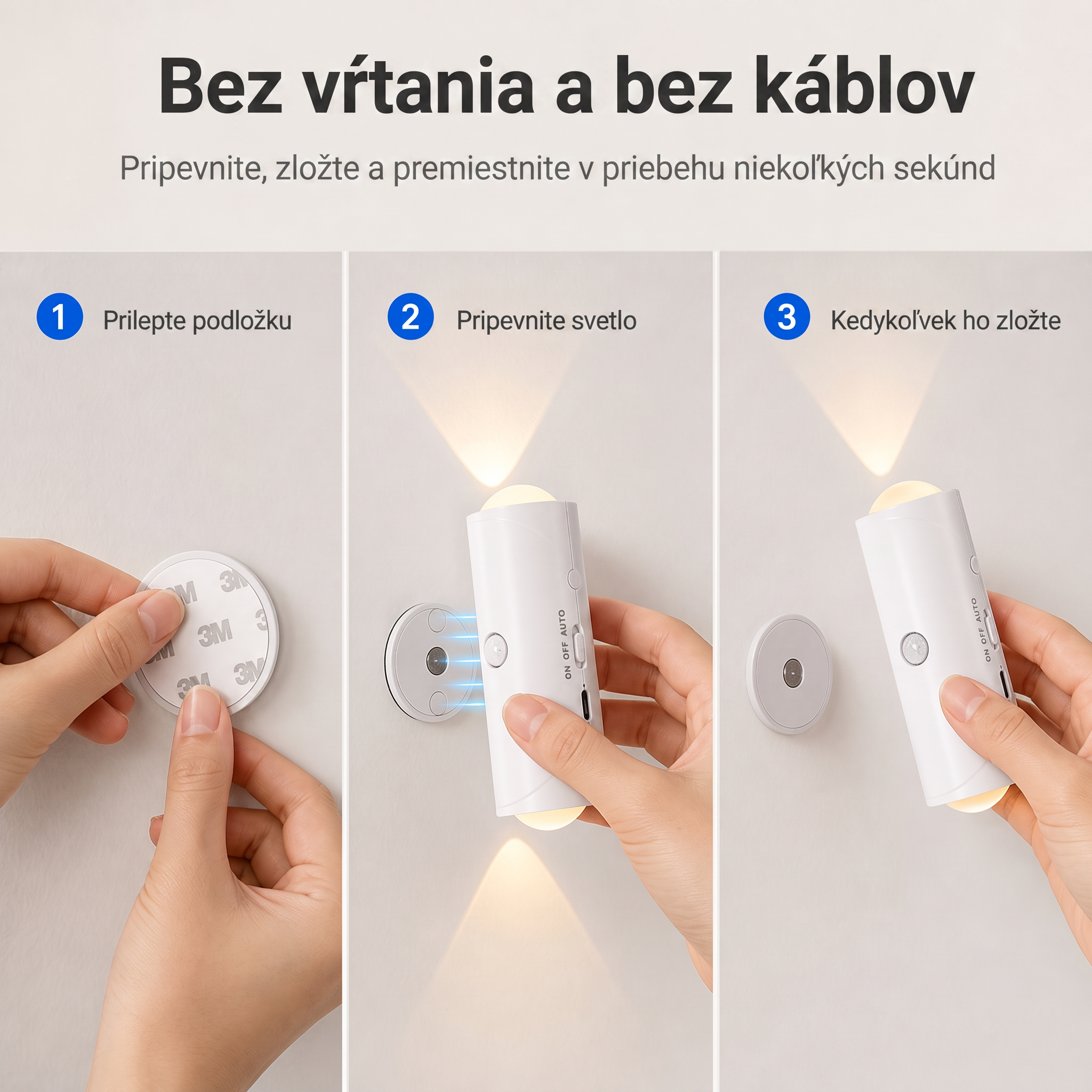 PKNEW® 💡 Inteligentné obojsmerné RGB nočné svetlo so senzorom pohybu 🌈 – automatické rozsvietenie, magnetická inštalácia bez vŕtania a USB-C nabíjanie pre spálňu, chodbu aj schodisko 💎