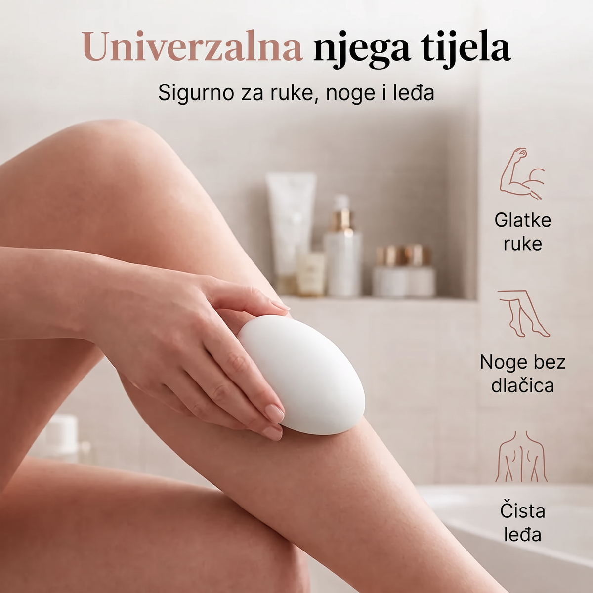 Vitalisys® Kristalni epilator za tijelo – Glatka koža bez britvice i voska 💎