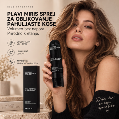 Vitalisys® Fluffy Hair – Oblikujući sprej za volumen kose – lagana formula za podizanje kose od korijena, prirodan pokret i nježan miris breskve 💎