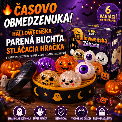 PKNEW® 70% ZĽAVA DNES 🎃 Halloweenska tajomná krabička s antistresovým knedlíčkom 💎