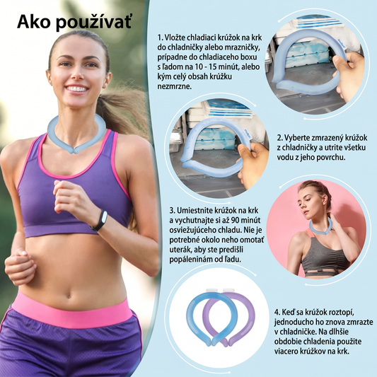 PKNEW® Opakovane použiteľný chladiaci nákrčník 💧
