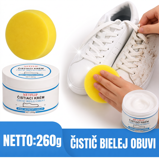 PKNEW® Magic – Bieliaci krém na obuv | Okamžitá obnova, žiarivý vzhľad počas sekúnd.💎