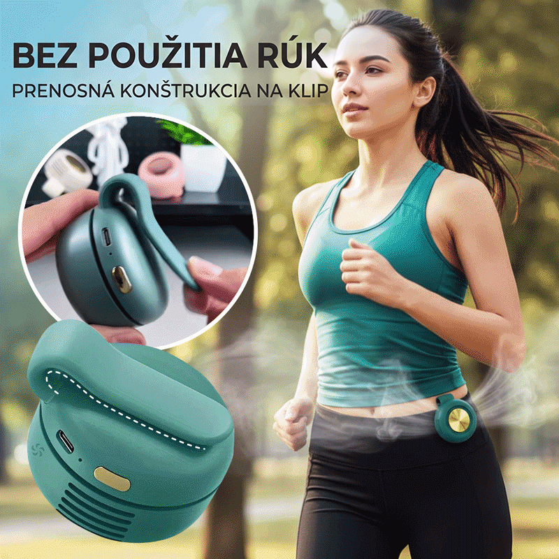 🔥🔥 PKNEW® Prenosný malý bezlopatkový ventilátor s klipom