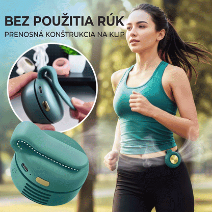 🔥🔥 PKNEW® Prenosný malý bezlopatkový ventilátor s klipom