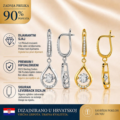 🔥🔥 POPUST 90 %✨: 1-karatne „plešuće“ moissanite naušnice – čista udobnost i sjaj S925 srebra koji zaslužujete 💎