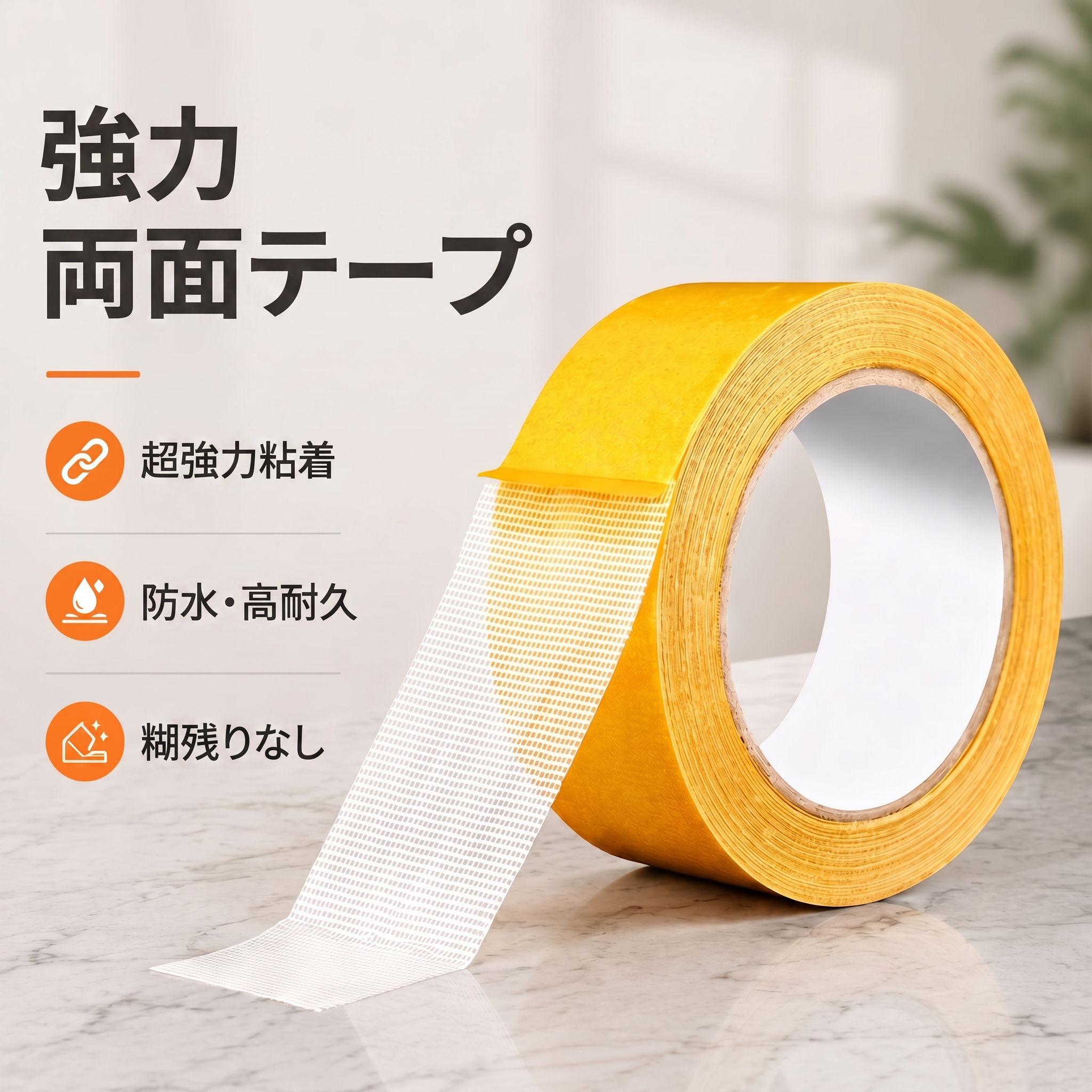 🔥🔥PKNEW® 強力両面テープ 🍇、超強力粘着・防水・剥がし跡残りなし。カーペット、壁紙、バルーン装飾、家庭用など幅広く対応。🔥