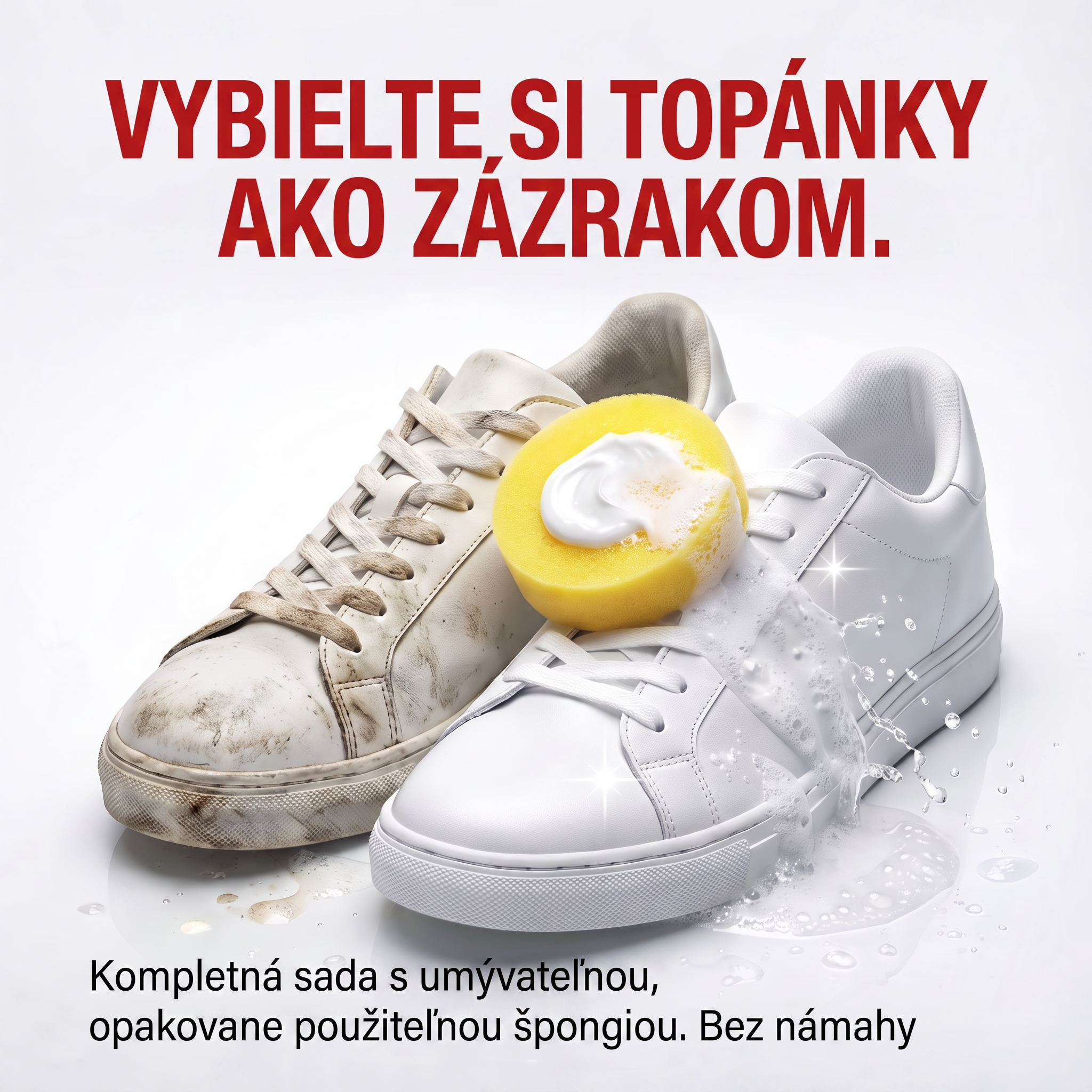 PKNEW® Magic – Bieliaci krém na obuv | Okamžitá obnova, žiarivý vzhľad počas sekúnd.