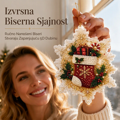 🎄 Ograničena ponuda 55% popusta 🎄 Set božićnih DIY ukrasa za bojanje i vješanje 💎