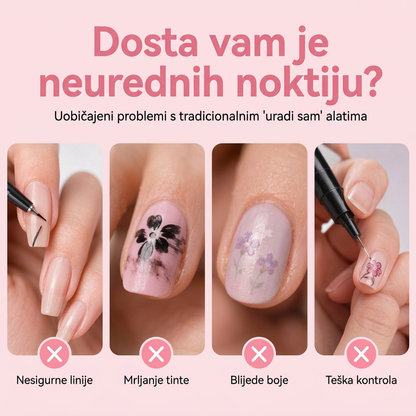 POSLJEDNJI DAN · 50% POPUSTA 🌈 Set od 24 dvostrane olovke za crtanje po noktima 💎