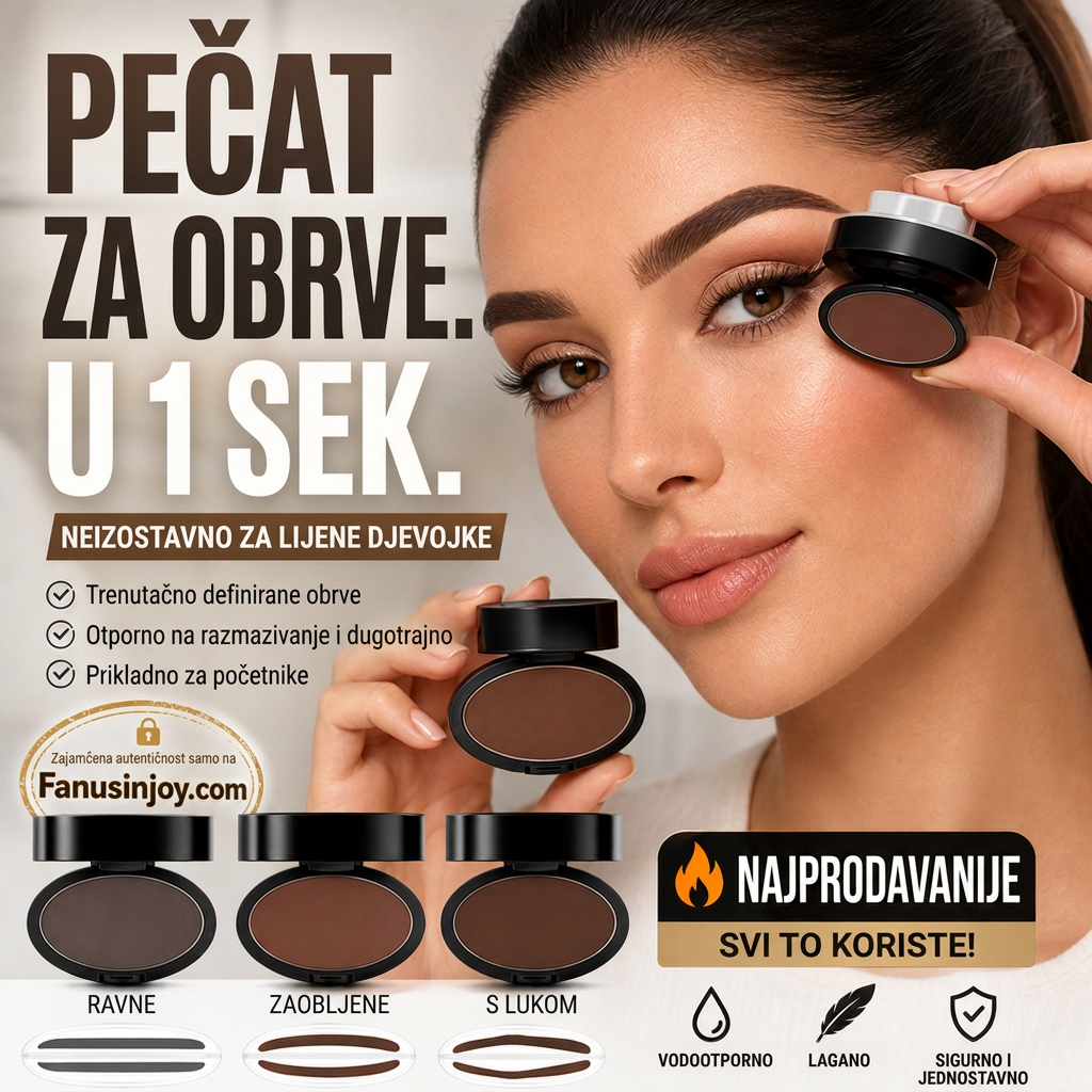 🔥🔥 2026 HIT AKCIJA 💞🖊️ Pečat za obrve s puderom i četkicom – samo pritisnite i savršene obrve u nekoliko sekundi. Vodootporno, postojano do 24 sata 💄🌸