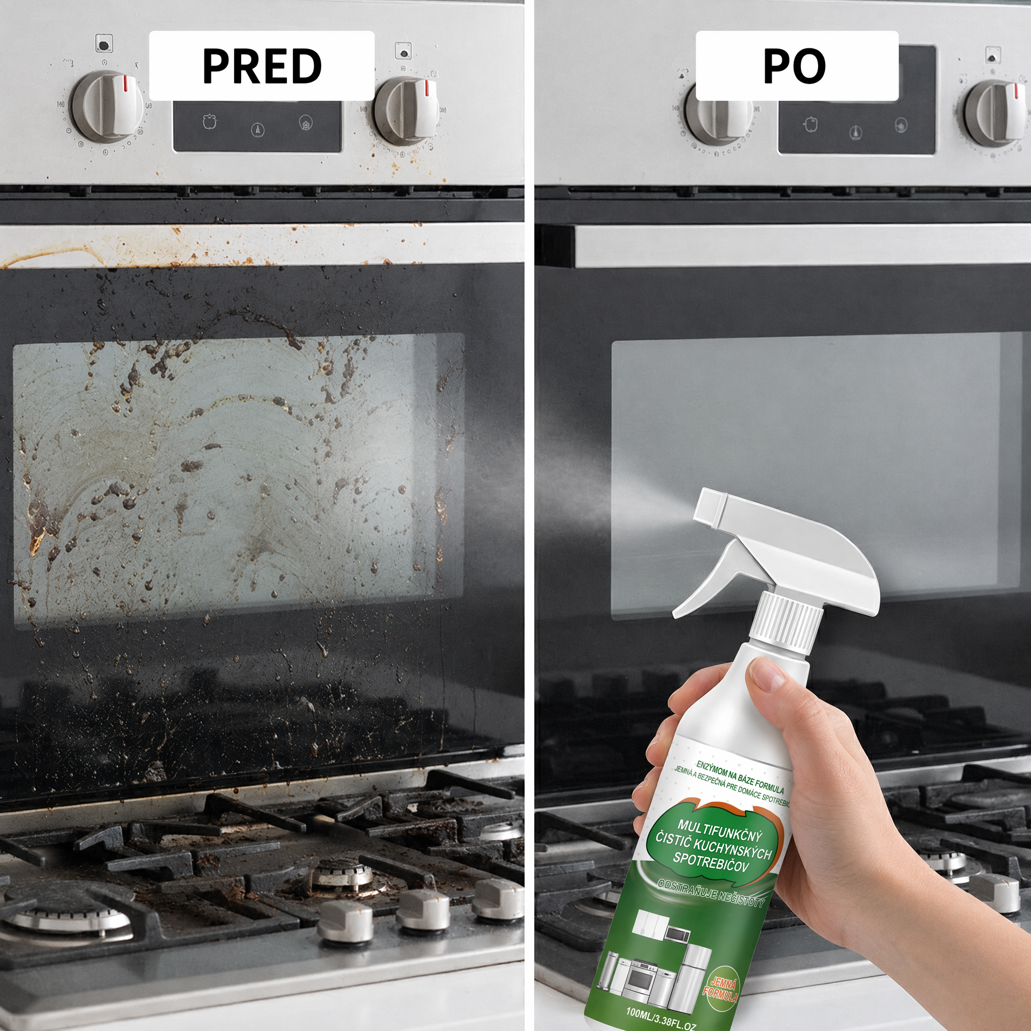 🔥 HORÚCA NOVINKA 🔥 PKNEW® Viacúčelový enzymatický penový čistič, univerzálne použitie – Kuchyňa a domácnosť 💎