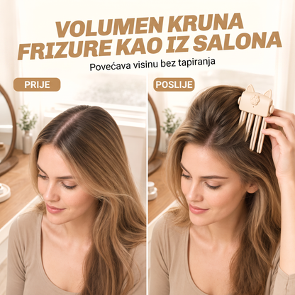 🎉 Više od 48 tisuća prodanih 💇 Bežična grijana kopča za volumen korijena, prijenosni alat za oblikovanje kose u pokretu za tanku i beživotnu kosu