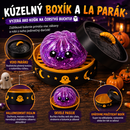 PKNEW® 70% ZĽAVA DNES 🎃 Halloweenska tajomná krabička s antistresovým knedlíčkom 💎