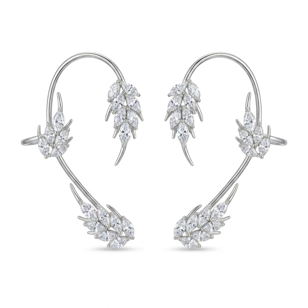 Premium Butterfly Ear Cuff🦋 —  Hypoallergenic, Nickel-Free & Lead-Free | Comfortable Clip-On Design for Sensitive Ears💎