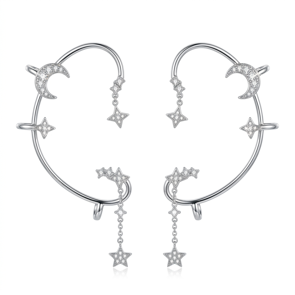 Premium Butterfly Ear Cuff🦋 —  Hypoallergenic, Nickel-Free & Lead-Free | Comfortable Clip-On Design for Sensitive Ears💎