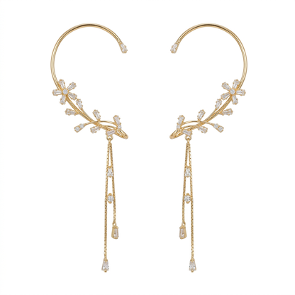 Premium Butterfly Ear Cuff🦋 —  Hypoallergenic, Nickel-Free & Lead-Free | Comfortable Clip-On Design for Sensitive Ears💎