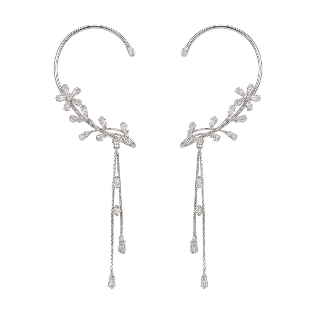 Premium Butterfly Ear Cuff🦋 —  Hypoallergenic, Nickel-Free & Lead-Free | Comfortable Clip-On Design for Sensitive Ears💎