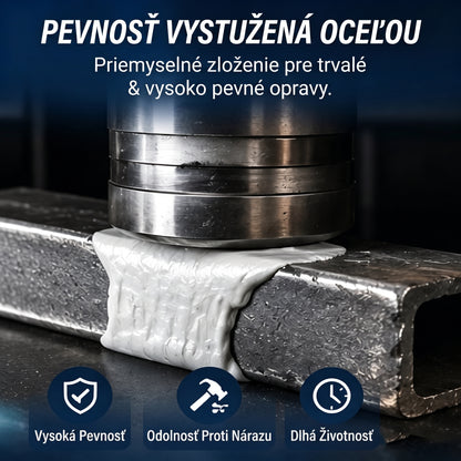 🏠 Ocelou vystužený epoxidový opravný tmel