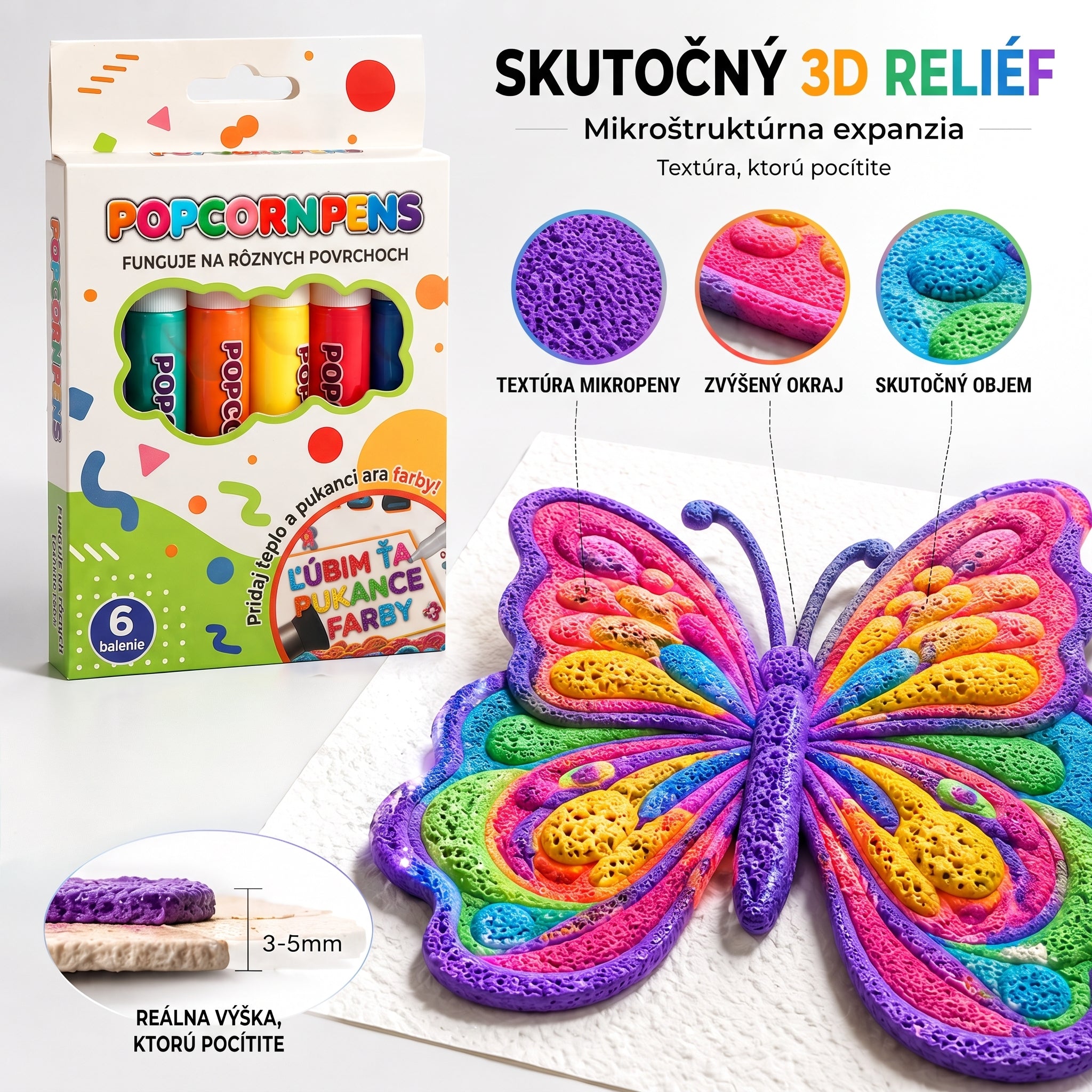 🔥 Ušetrite 50 % pri dnešnej objednávke 丨 PKNEW® 3D reliéfne umelecké pero – 🎨 Premeňte ploché kresby na hmatateľné 3D umenie