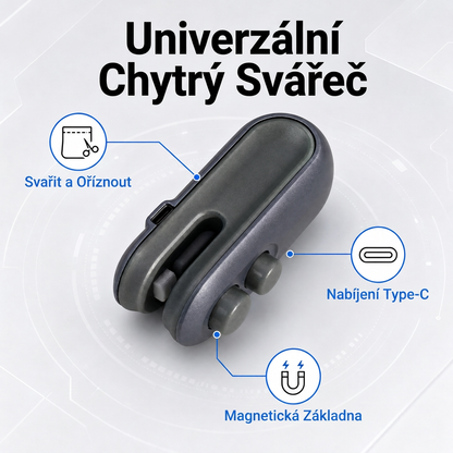 Vitalisys® Prijenosni punjivi aparat za zatvaranje vrećica – 2-u-1 USB-C mini rezač i brtvilo ✨