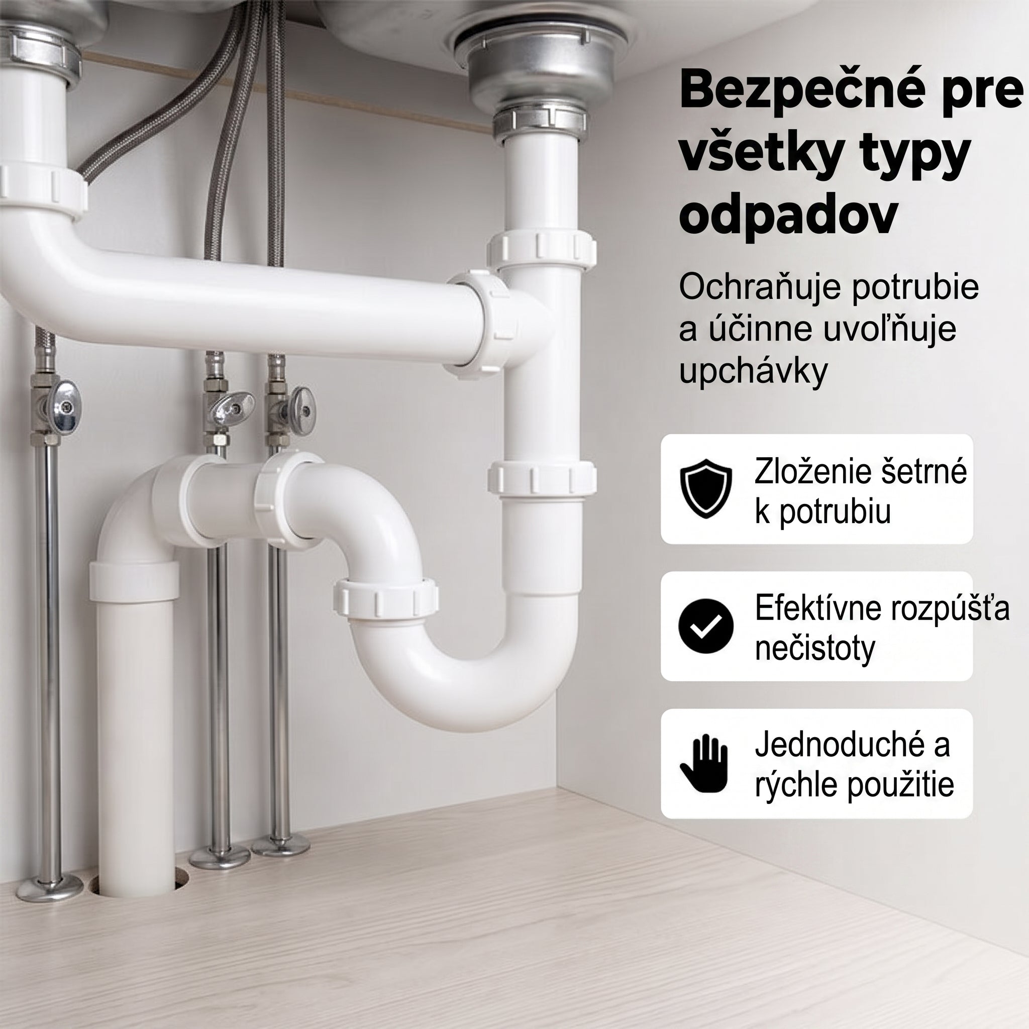 𝐏𝐊𝐍𝐄𝐖® Šumivé tablety na čistenie a spriechodnenie odtokov | Jednoducho odstraňujú vlasy, mastnotu a zvyšky mydla 💎