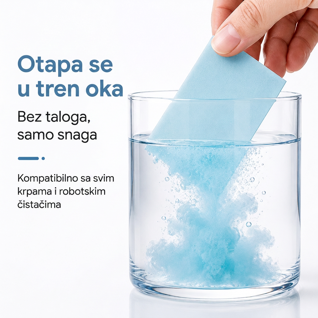 🔥🔥PKNEW®🫧 Tablete za podove✨ – Univerzalno sredstvo za čišćenje drva, laminata, pločica i zidova u kamp kućicama. S antibakterijskim djelovanjem.💧