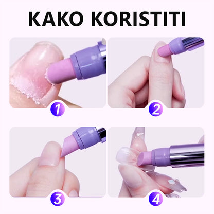 Vitalisys® 3-u-1 olovka za njegu noktiju – Regeneracija zanoktica i poliranje s kamelijom 💧