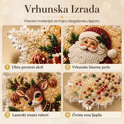 🎄 Ograničena ponuda 55% popusta 🎄 Set božićnih DIY ukrasa za bojanje i vješanje 💎