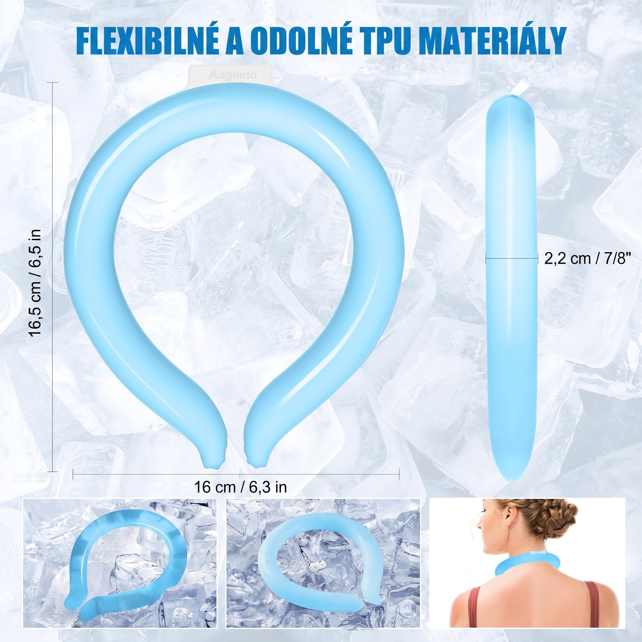 PKNEW® Opakovane použiteľný chladiaci nákrčník 💧
