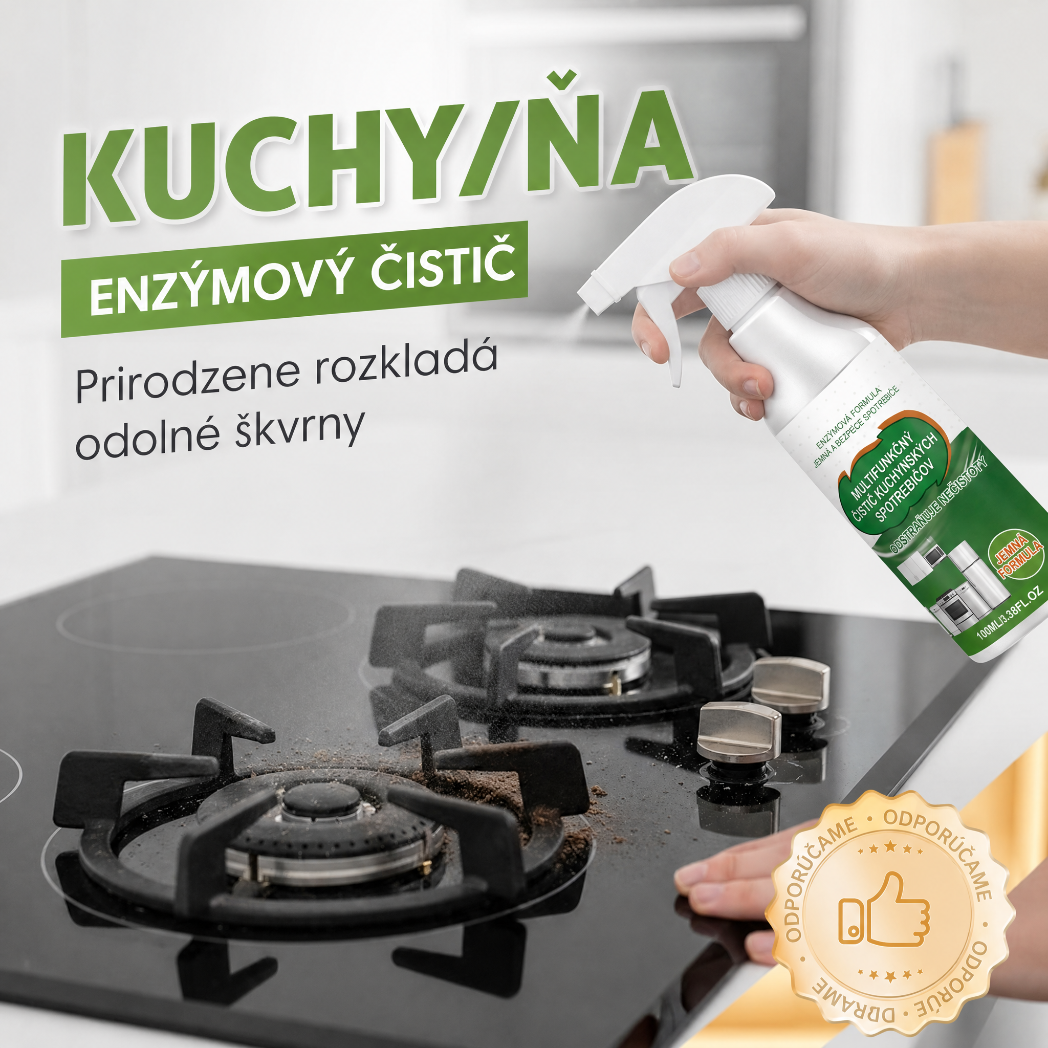 🔥 HORÚCA NOVINKA 🔥 PKNEW® Viacúčelový enzymatický penový čistič, univerzálne použitie – Kuchyňa a domácnosť 💎