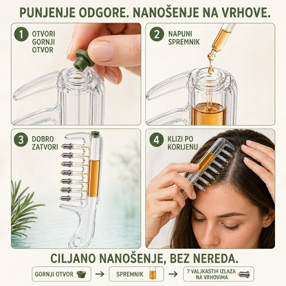 🌈🌈Vitalisys® AirLift Duo – Precizan češalj za volumen korijena i lagani serum za kosu 👸🌟