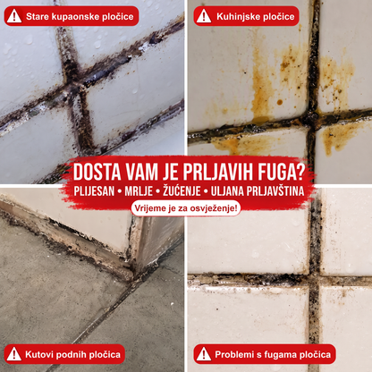 🔥🔥PKNEW® Vodootporni marker / kist protiv plijesni za keramičke pločice! 🖌️