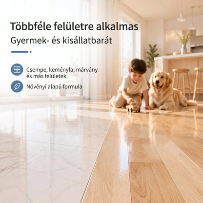 PKNEW® Padlótisztító Tabletták – Többfelületű tisztítószer keményfához, laminált padlóhoz, csempe- és lakóautó-falakhoz. Antibakteriális, szagtalanító és ápoló hatás 💎