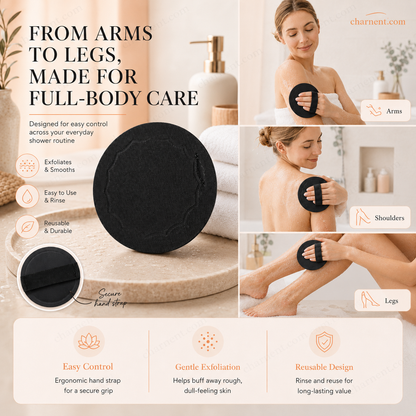 🚿 Hĺbkovo čistiace exfoliačné telové žinky – Jemný odstraňovač odumretej kože & SPA kúpeľňová špongia 💎