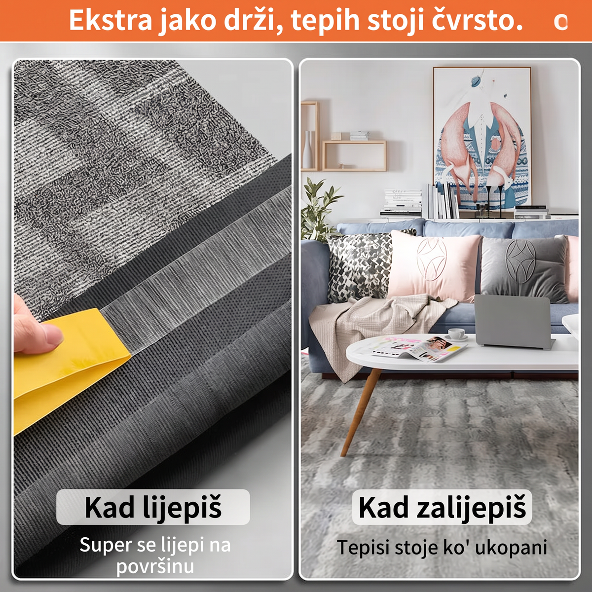 🌈🌈PKNEW® Otporna obostrana traka 👑 snažno ljepilo, vodootporna i uklonjiva, ne ostavlja tragove, idealna za tepihe, tapete, balone i kućnu upotrebu 💎