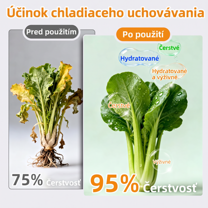 LIMITOVANÁ AKCIA: 70% ZĽAVA! 🍗 🥦 Opakovane použiteľné uzatvárateľné vrecká z hliníkovej fólie 💎