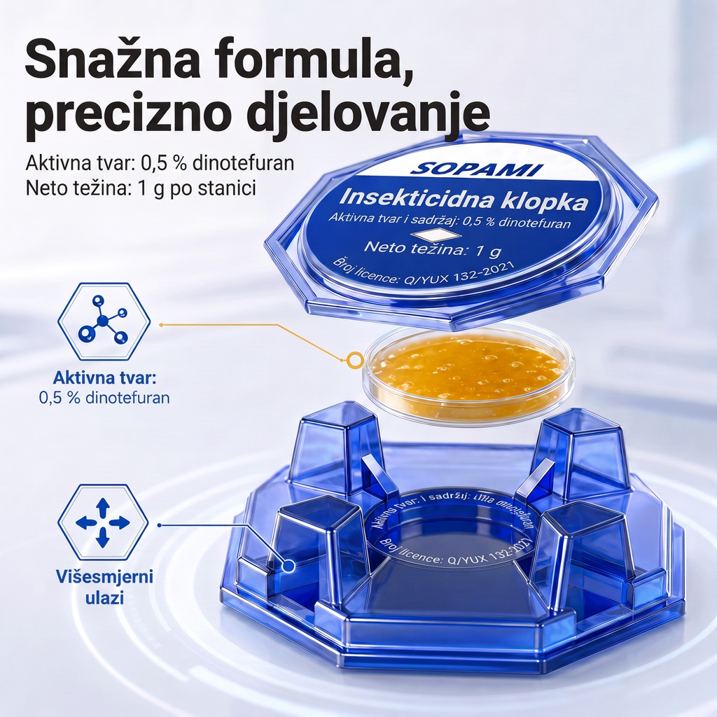PKNEW® Pametna stanica s mamcem protiv žohara s lančanim učinkom 🛡️ – dopire i do skrivenih žarišta, pomaže eliminirati cijelu koloniju i štiti kućanstvo do 2 godine 💎